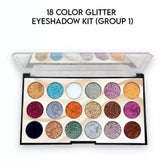 Color Institute 18 Color Glitter EyeShadow Kit